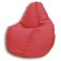The pear-pear chair is positive real a, size l, diameter 80 cm, height 100 cm, velor, red color