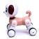 Robot dog “My favorite pet” IQ Bot, on the control panel, interactive: sound, musical, sensory, on the battery, burgundy