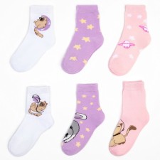Gift set of socks Advent, 6 pairs 
