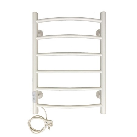 Electric towel "Sanprise" Classic P6, 400x600 mm, left, white