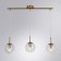 Suspension VOLARE 28x79x15 cm, 3x40W E14