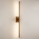 Decorative backlight by Arte Lamp Lines A2029AP-1GO, LED, 10 W, 7x10x84 cm, 600 lm, golden
