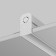Plugs to the built -in Exiley 2 pcs, white