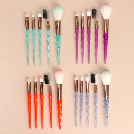 Set of makeup brushes "Conus", 5 objects, color mix-6