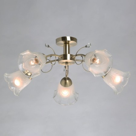 Chandelier "Flora", size 63x24x63 cm, 200W 5XE14-1