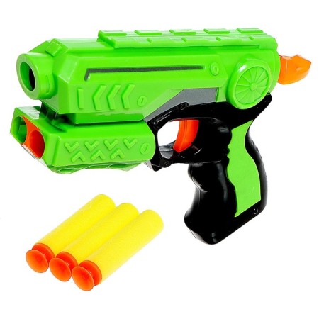 Blaster Smal Gun, shoots soft bullets, mix color