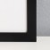 Photo frame Plastic "Mira" 42x59.4 cm, (A2) 641877, black (plastic screen)