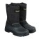 Combined winter boots (snowbuses), heap+bike, black color, size 45