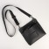 Bag for a master 19 × 18.5 cm, belt length 105 cm, black color