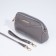 Cross-Bodi Bag on a zipper, brown color