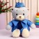 Soft toy "Bear Lappy - Police", 22 cm
