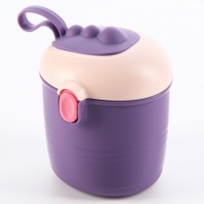 Container for storage of baby food, 440 ml = 220 grams of the mixture, purple