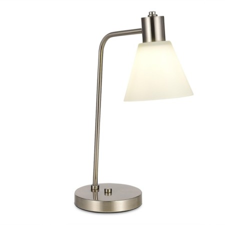 Evoluce bedside lamp. Sle1561-104-01. Arki. 1x60 W, E27, 16x16x43.8 cm, Nickel color-1