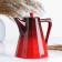 Coffee pot "Nostalgia" 0.7l / 12x16cm, red
