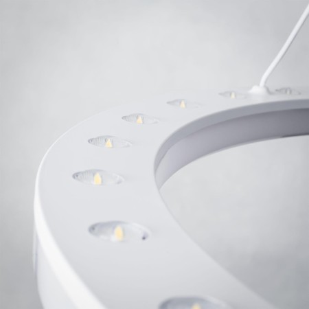 Suspended Citilux “Electron” CL710B64S, 65x65x40 cm, 1x64W, LED, white color-20