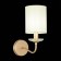 Wall lamp EVOLUCE. Sle108001-01. Rita. 1x40 W, E14, 12x28 cm, golden color