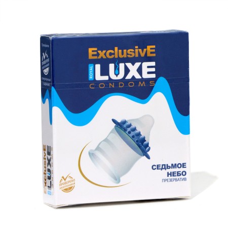 Condoms "Luxe" Exclusive Seventh Sky, 1 pc.