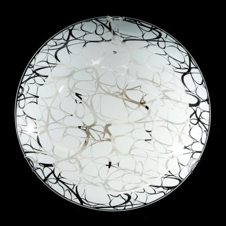 The lamp is wall-flowing "Krakelyur 2 lamps" E27 60W 30 cm.-5
