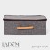Storage box with LadoM Ladom "Ron", 32 × 25 × 11 cm, color gray color