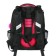 School backpack 38 x 30 x 16 cm, ergonomic back, Stavia "Neon", black