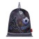 Frame backpack 35 x 26 x 18 cm, Across ACS1, filling: bag, blue ACS1-2