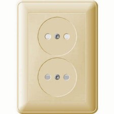 Розетка SchE RS16-254-28 W59, СП, 2 розетки, IP20