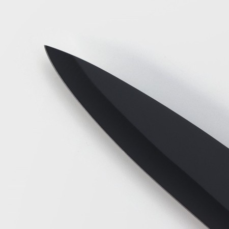 Knife for vegetables kitchen Magistro Dark Wood, blade length 10.2 cm-2