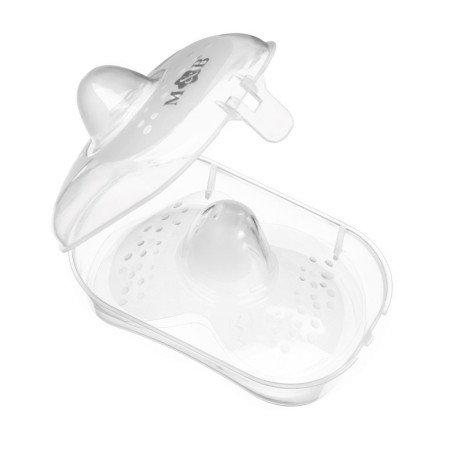 Feeding breast lining, silicone, size L, included 2 pcs., Mum & Baby-1