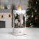 LED figure "Candle with an angel" 12.3 × 24 × 8 cm, plastic, AAX3 batteries (not in the kit), USB, glow warm white