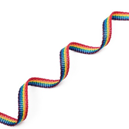 Kapron "Rainbow" leash, 1.6 m x 1 cm-3