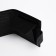 Women's wallet on the button, Textura, black color