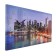 Carty clock is wall-mounted, on canvas, interior, silent "Brooklyn bridge", 40 x 76 cm