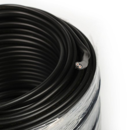 Cable "Kabex", VVG-PGNG (A), 2x2.5 mm2, 100 m, flat, GOST-1