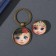 Set of keychain and icon "kids" 6x11 cm