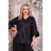 Women's tunic, size 52, black color