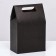 Box with window, black, 15 x 10 x 6 cm