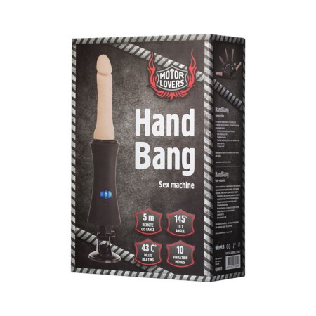 Handbang sex machine, Motorlovers, ABS, Black, 41.5 cm-4
