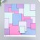Scrapbooking paper bilateral "bright geometry" density 180 g 30.5x32 cm