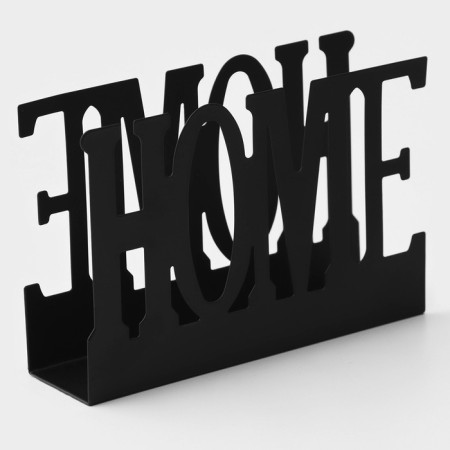 Salvetnik Dolyana Home, 15 × 4 × 10 cm, black color-2
