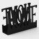 Salvetnik Dolyana Home, 15 × 4 × 10 cm, black color