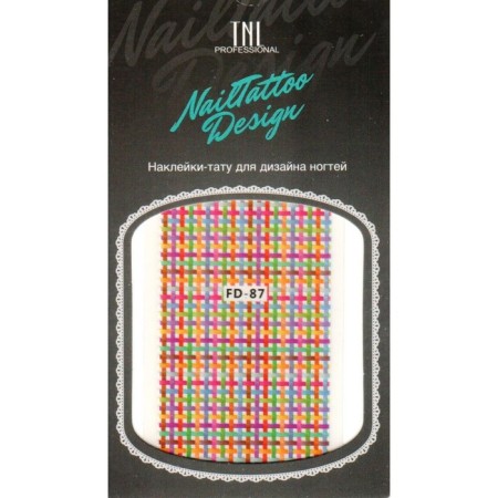 TNL, FD-087 design stickers