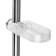 Show Strack Zein S02, with a plastic transparent soap dish and fasteners, satin