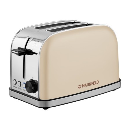 Toster Maunfeld MF-822BG, 950 W, 3 modes, 2 toasts, beige-1