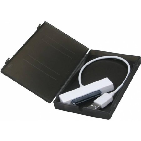External case for HDD/SSD AGESTAR SUBCP1 SATA black plastic 2.5 "-1