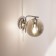 Sconces Citilux "Tommy" CL102310, 15x20 cm, 1x40W, E14, color gray color