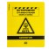 Subject notebook, 48 sheets, cells, biology, Erichkrause "BENFORMED", plastic cover silk-screen cover, block OFSET 100%, information block
