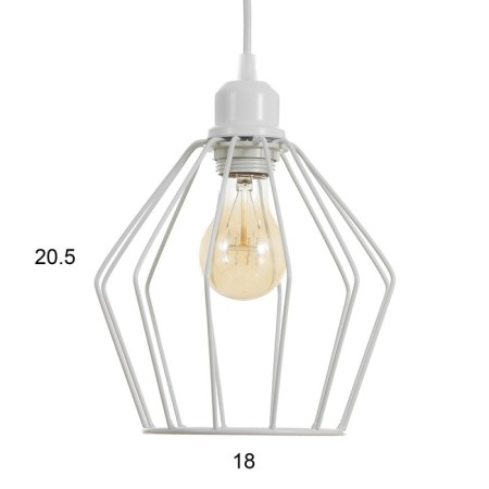 Bayerlux lamp "Batista" 3x40W E27 White 37x37x90cm-7
