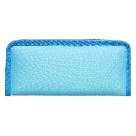 School Penal on the zipper Calligrata "Anime", 2 departments, blue-2