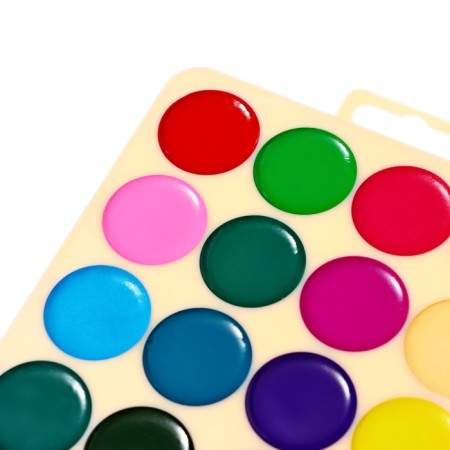 Watercolor beam "School" of creativity, 28 colors, without brush-6