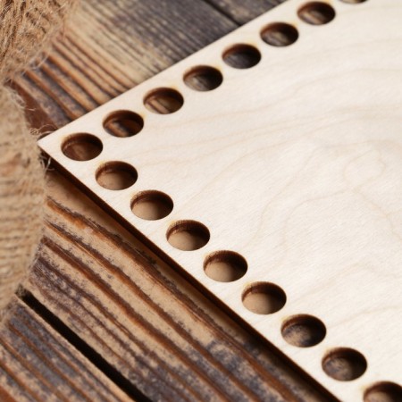 Harvesting "Square", bottom plywood 3 mm, 15 × 15 cm, d = 9mm-1